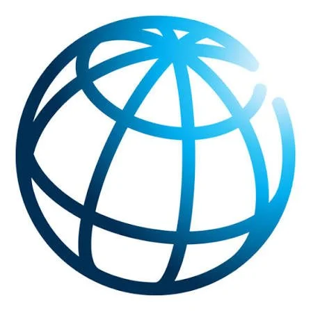 A stylized blue globe logo with latitude and longitude lines.