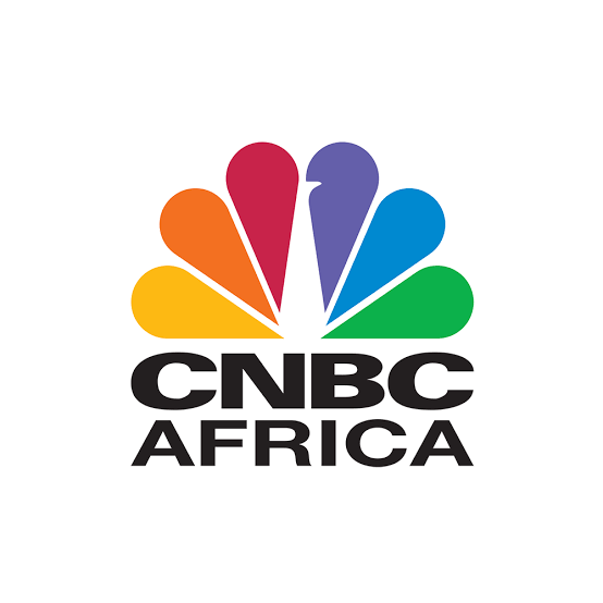 NBC Africa logo with the network's colorful peacock design and bold black text.