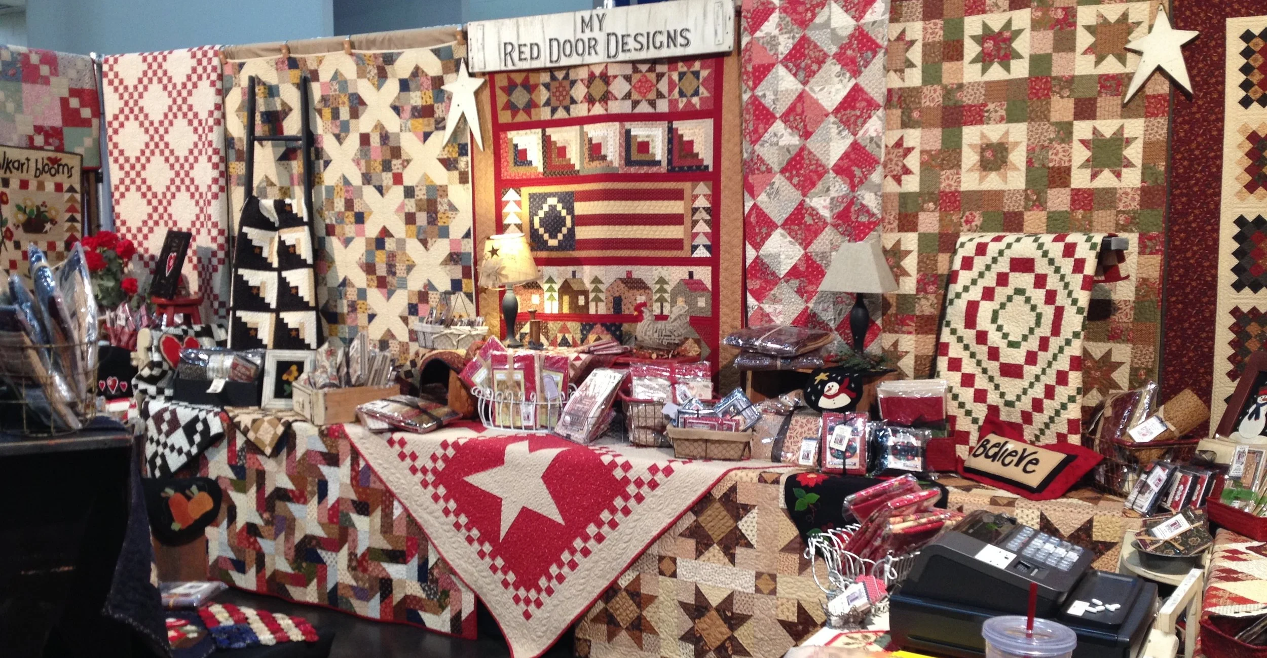 Quilting, wool applique and more