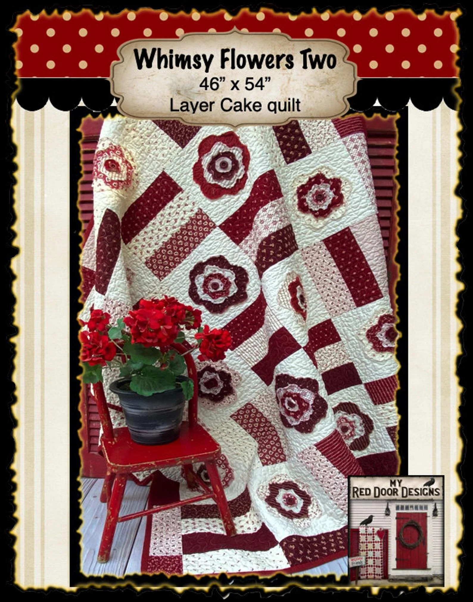   Whimsy Flowers Quilt Kit  