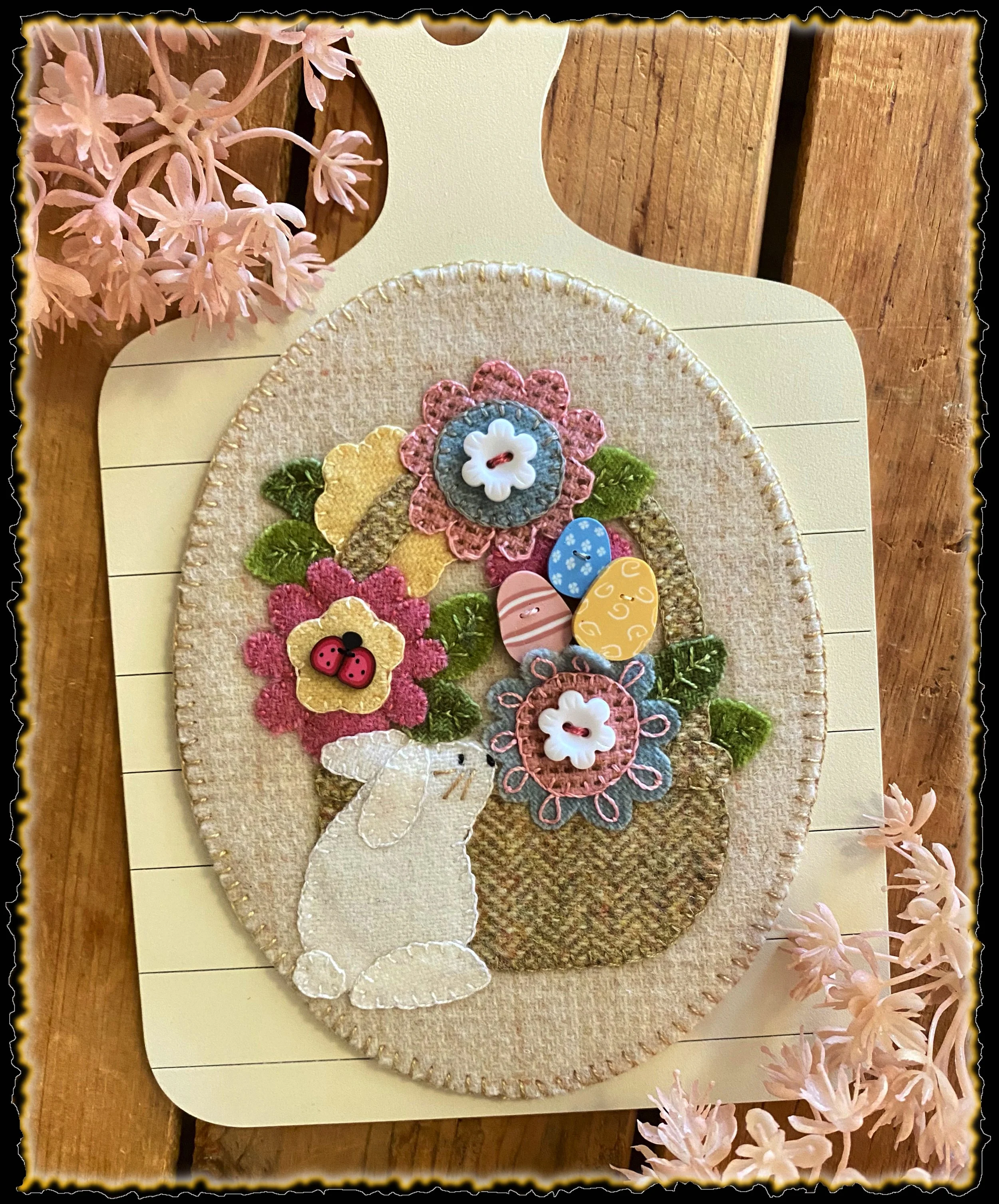 SMELL THE FLOWERS Kit and pattern