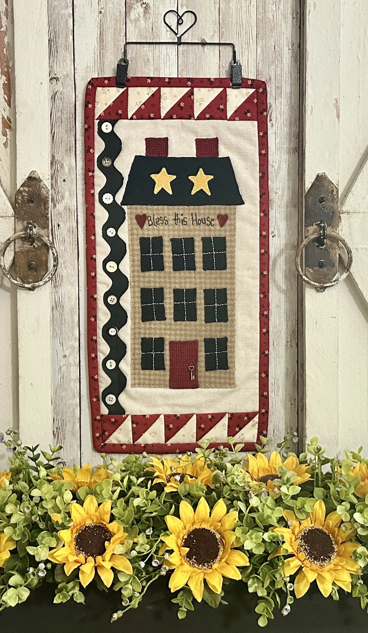 Bless This House kit, pattern, thread pack