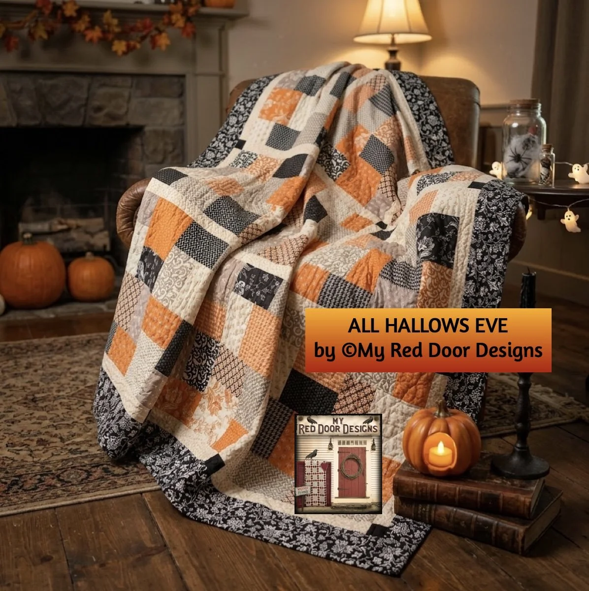All Hallows Eve quilt kit