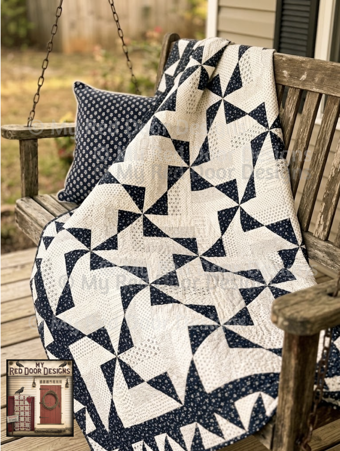 Porch Swing quilt kit