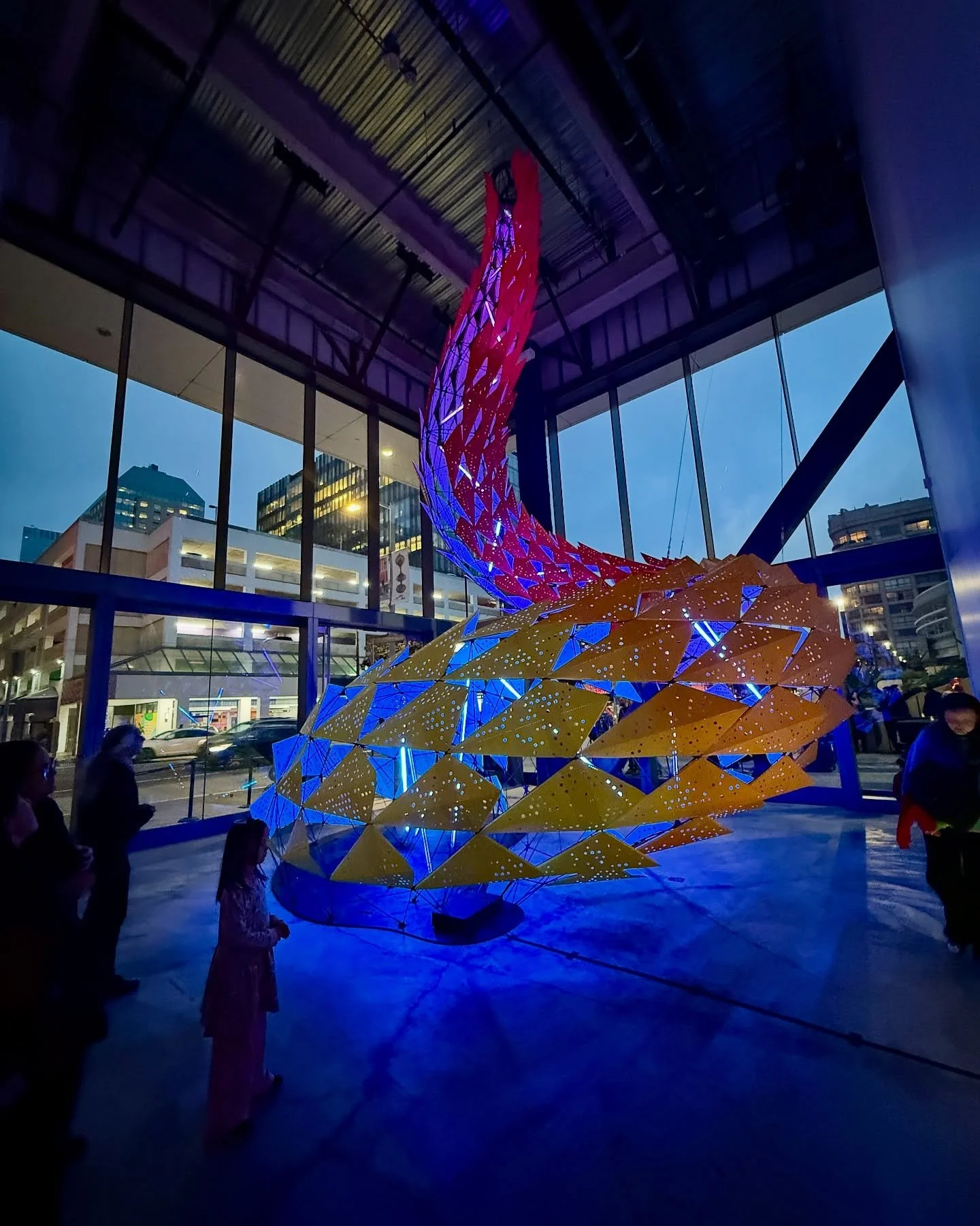 Leviathan opening party! Thank you to everyone that came out to enjoy our installation and party! Amazing DJ The Fresh Crew and check out the Leviathan inspired flower arrangement! More info at link in bio! @onlyinsf @moscone_center @mosconecenter @f