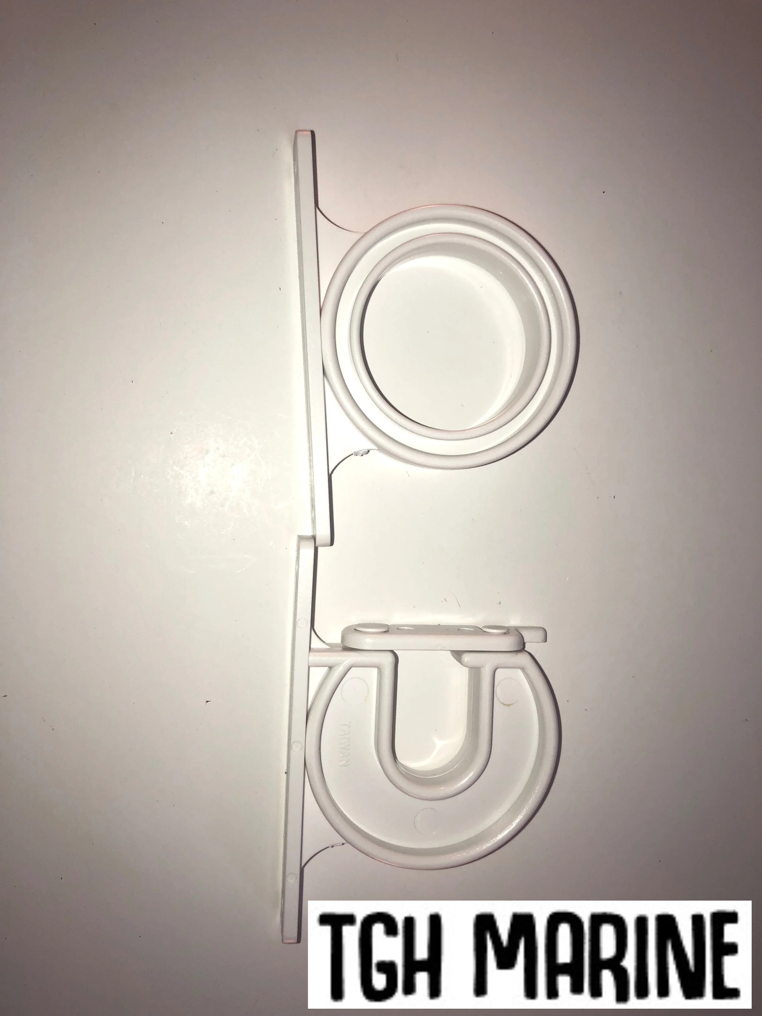 Rod storage solution 2 sets of clips