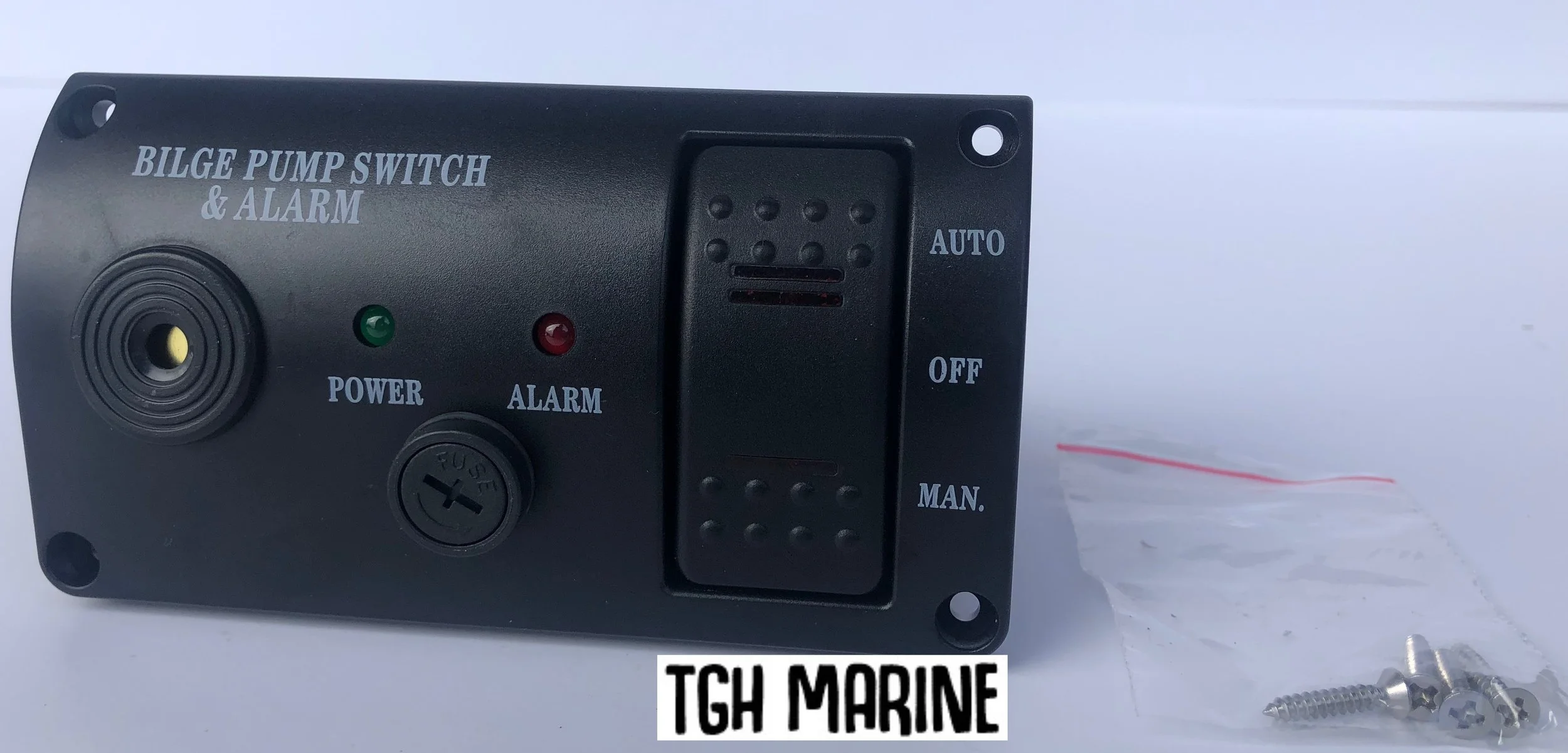 Bilge alarm and control switch