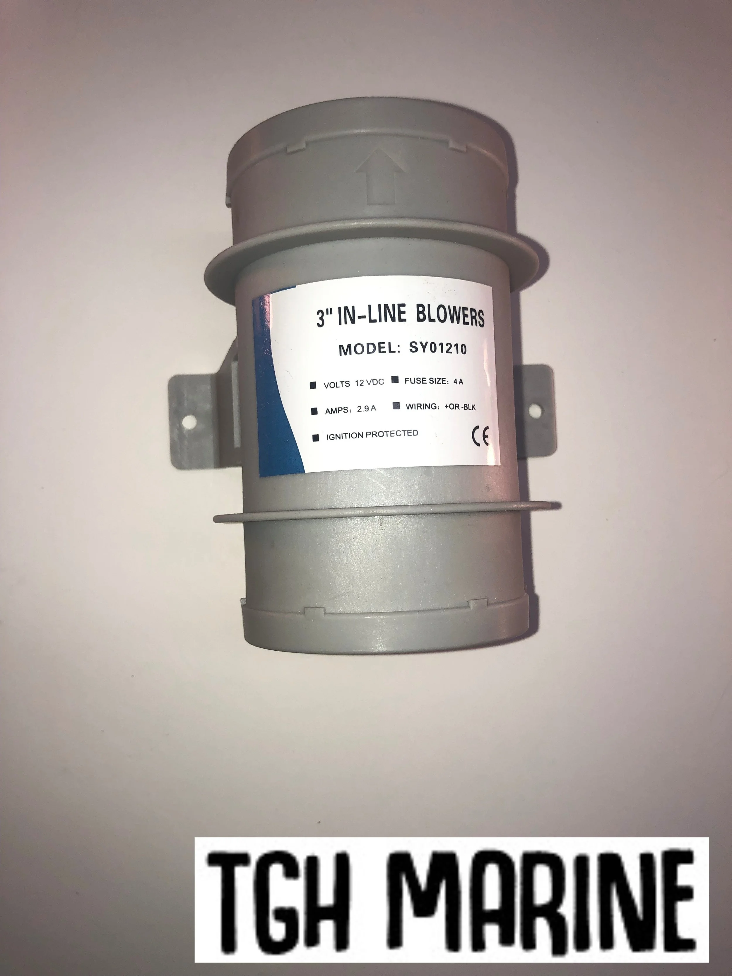 TGH Marine Bilge blower fan 12V 75 mm — Marine and RV Supplies TGH Marine