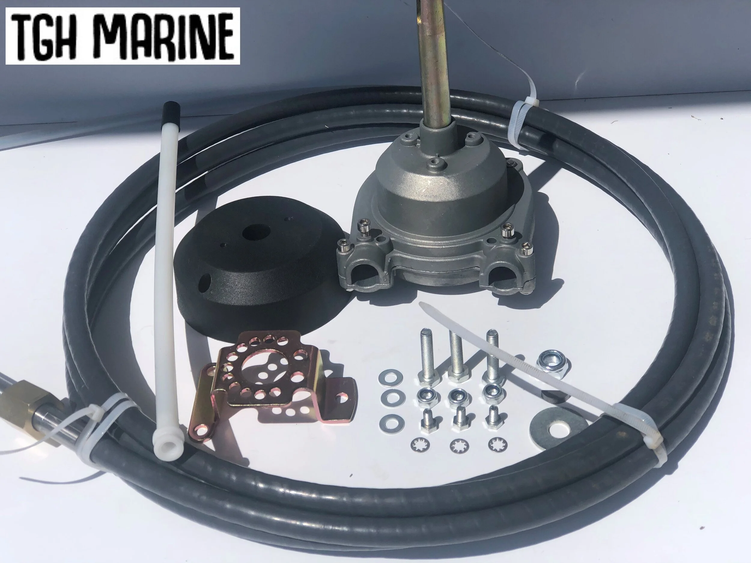 Planetary steering helm unit, steering cable, Bezel kit