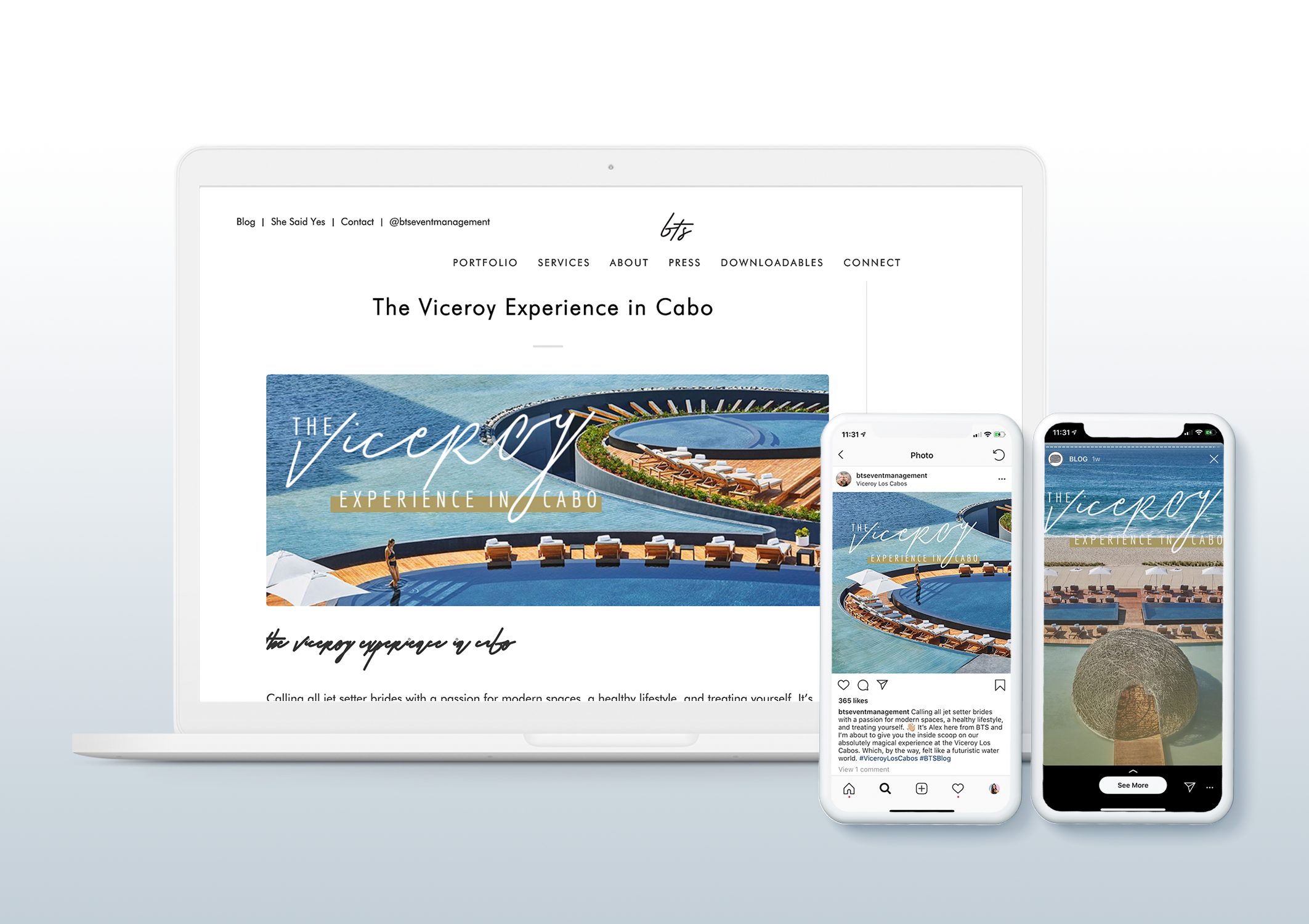 BLOG HEADER & INSTAGRAM POST + STORY GRAPHICS