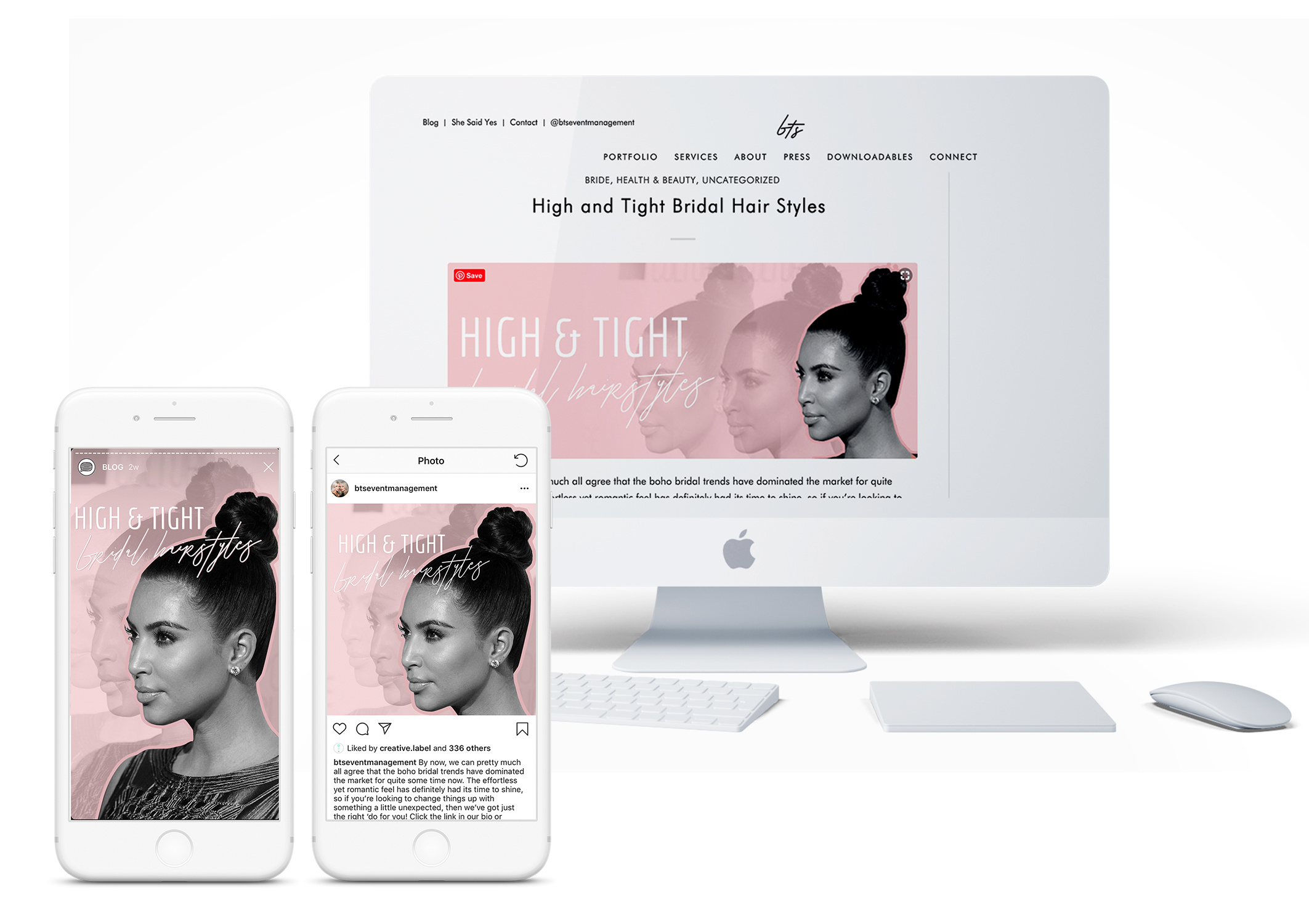 BLOG HEADER & INSTAGRAM POST + STORY GRAPHICS