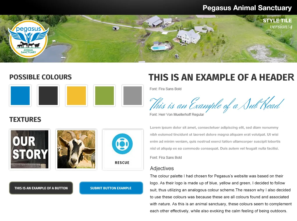 Style Tile for Old Website