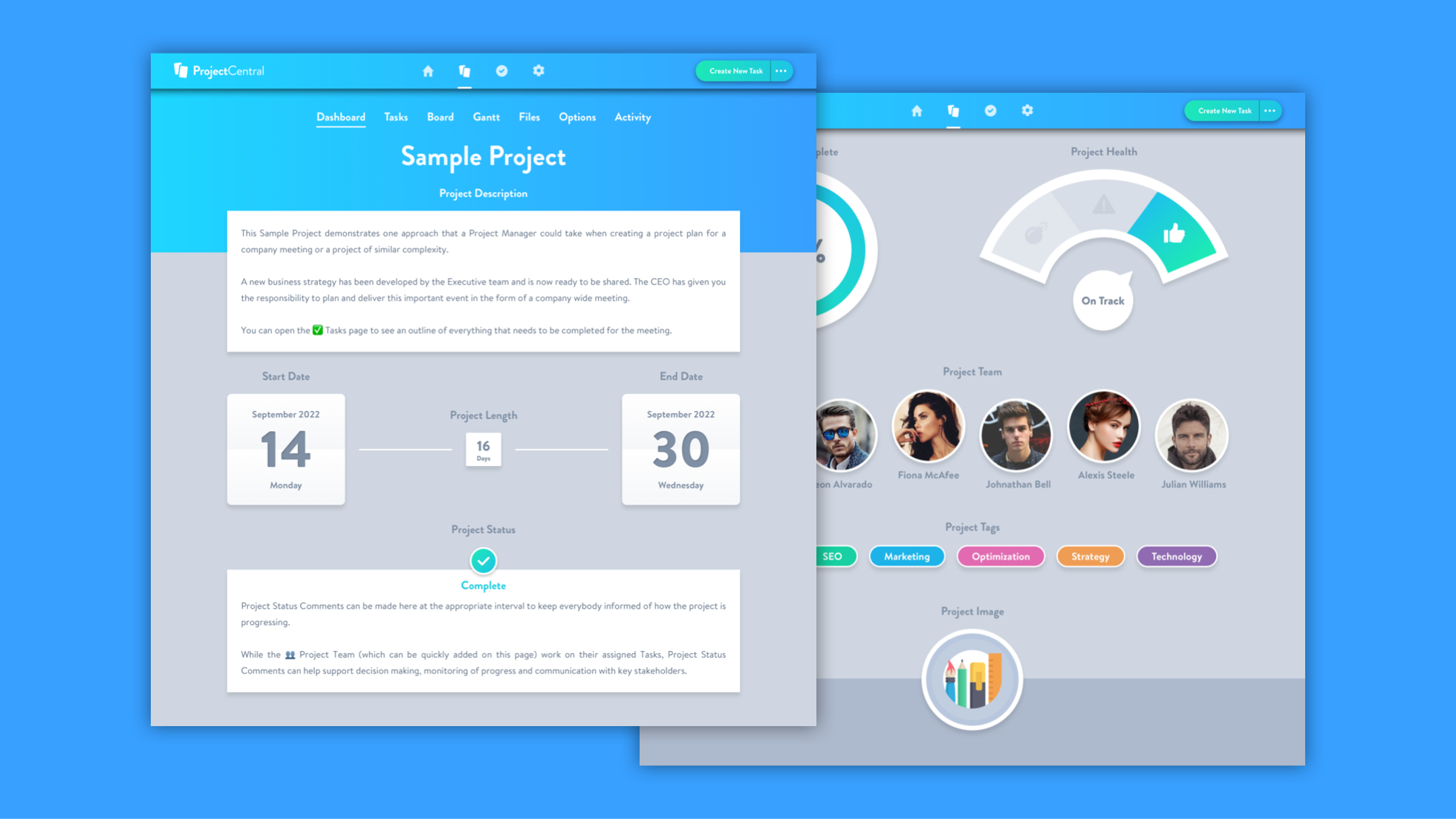 Project Dashboard