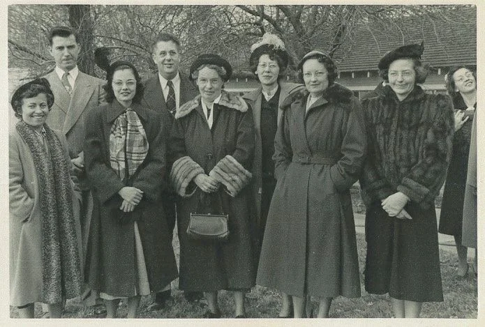 Folks of All Saints 1952