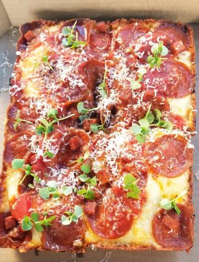 OPENING DAY LUNCH - ANGRY PETES PIZZA