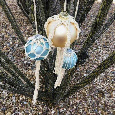 BOHO CHRISTMAS ORNAMENTS - DIY WORKSHOP