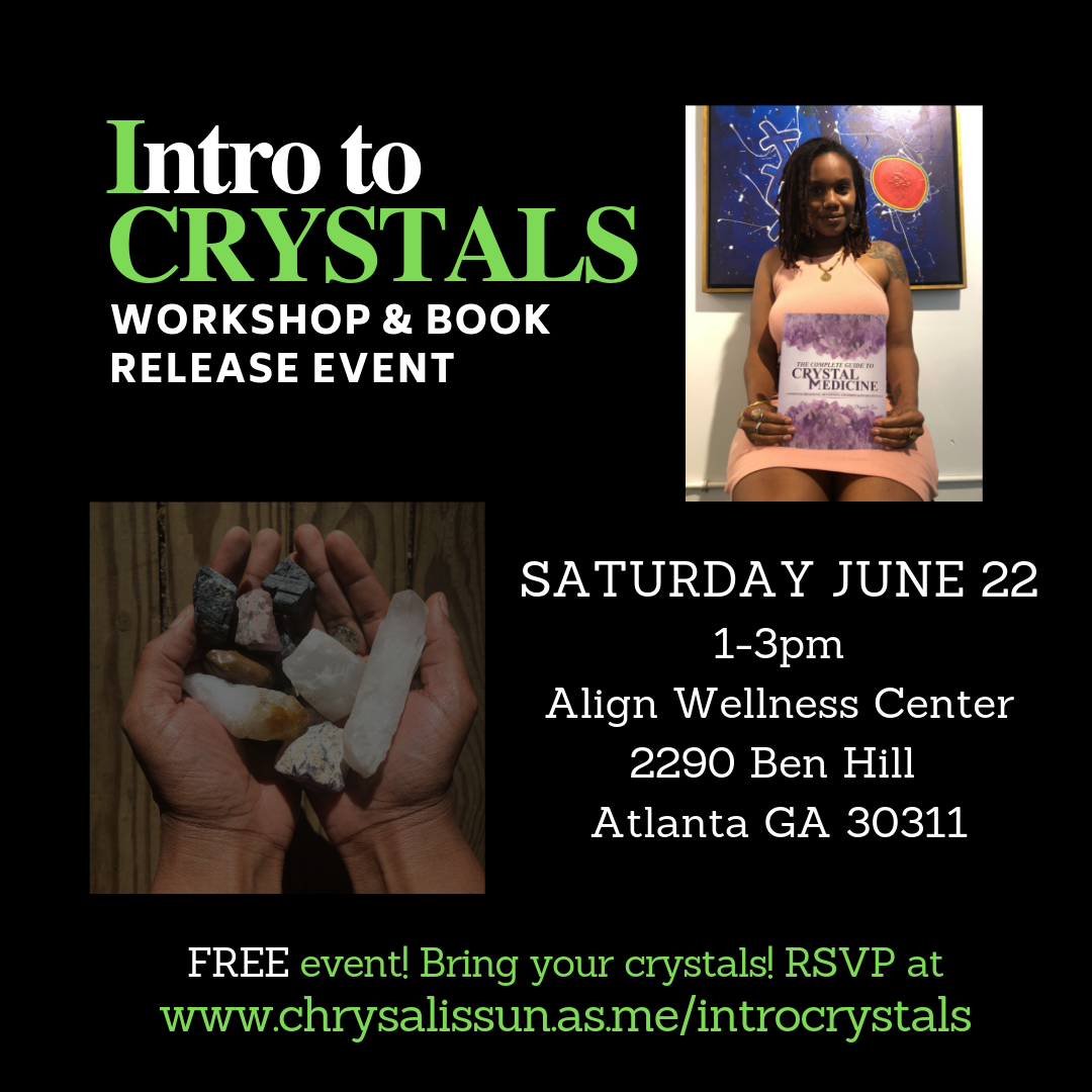Intro To Crystals: Workshop & Book Release Event