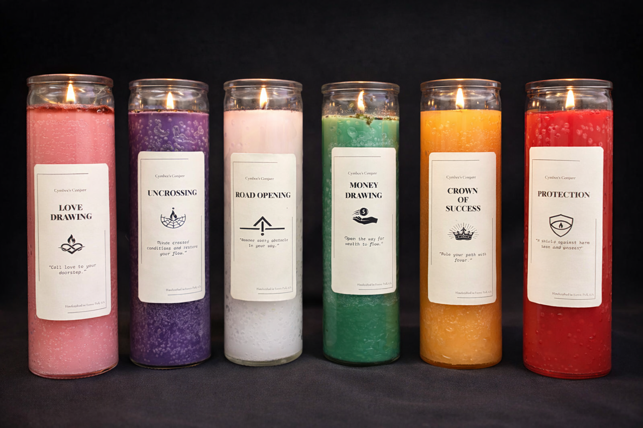 Cymbee's Dressed Candle