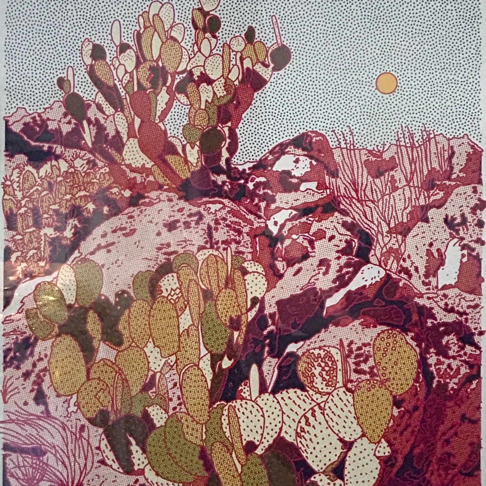 Cactus Planet Art Print #4