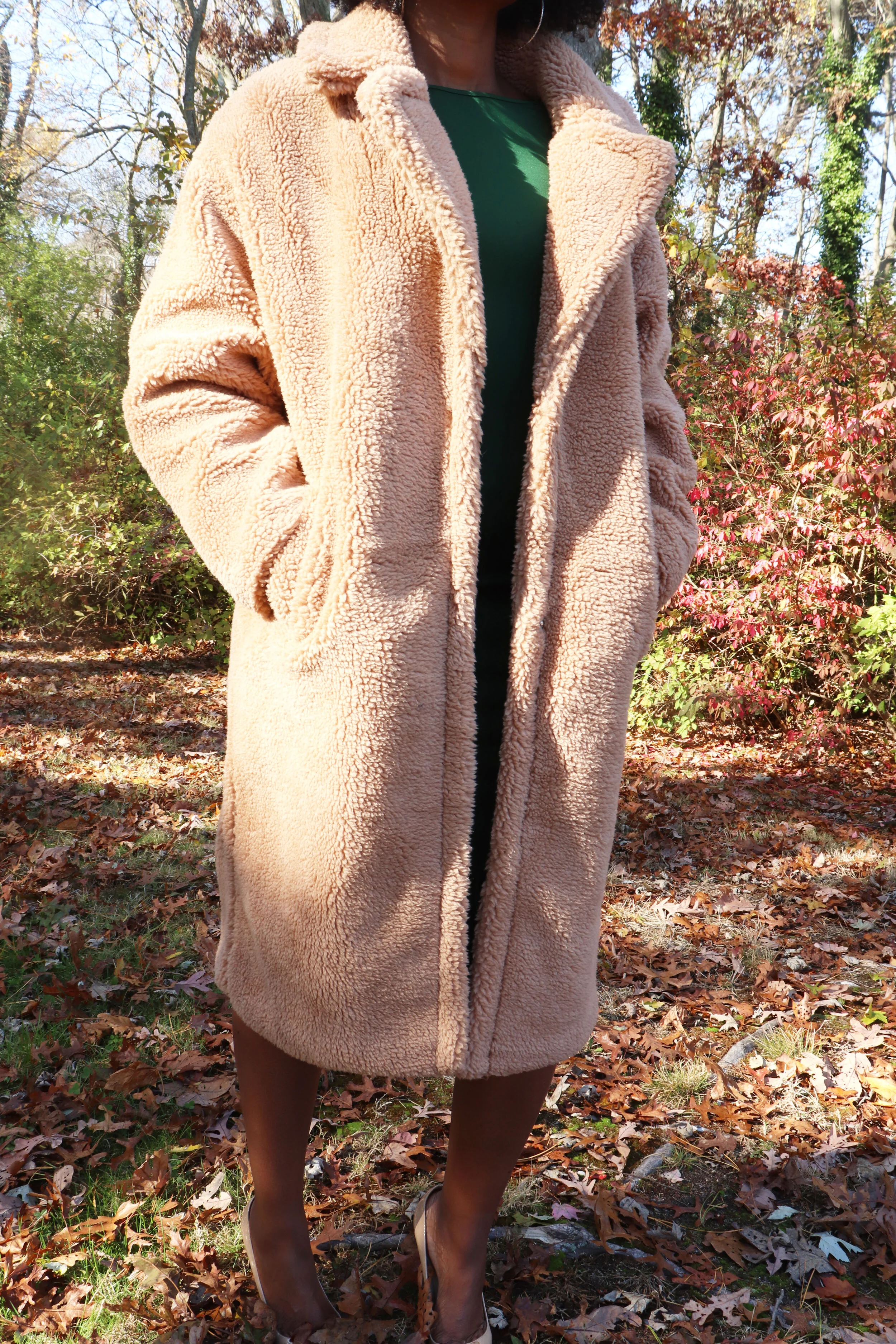 oversized bear coat