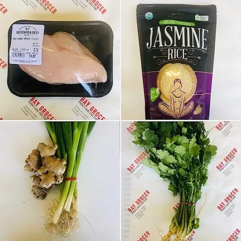 Chicken with ginger &amp; shallot