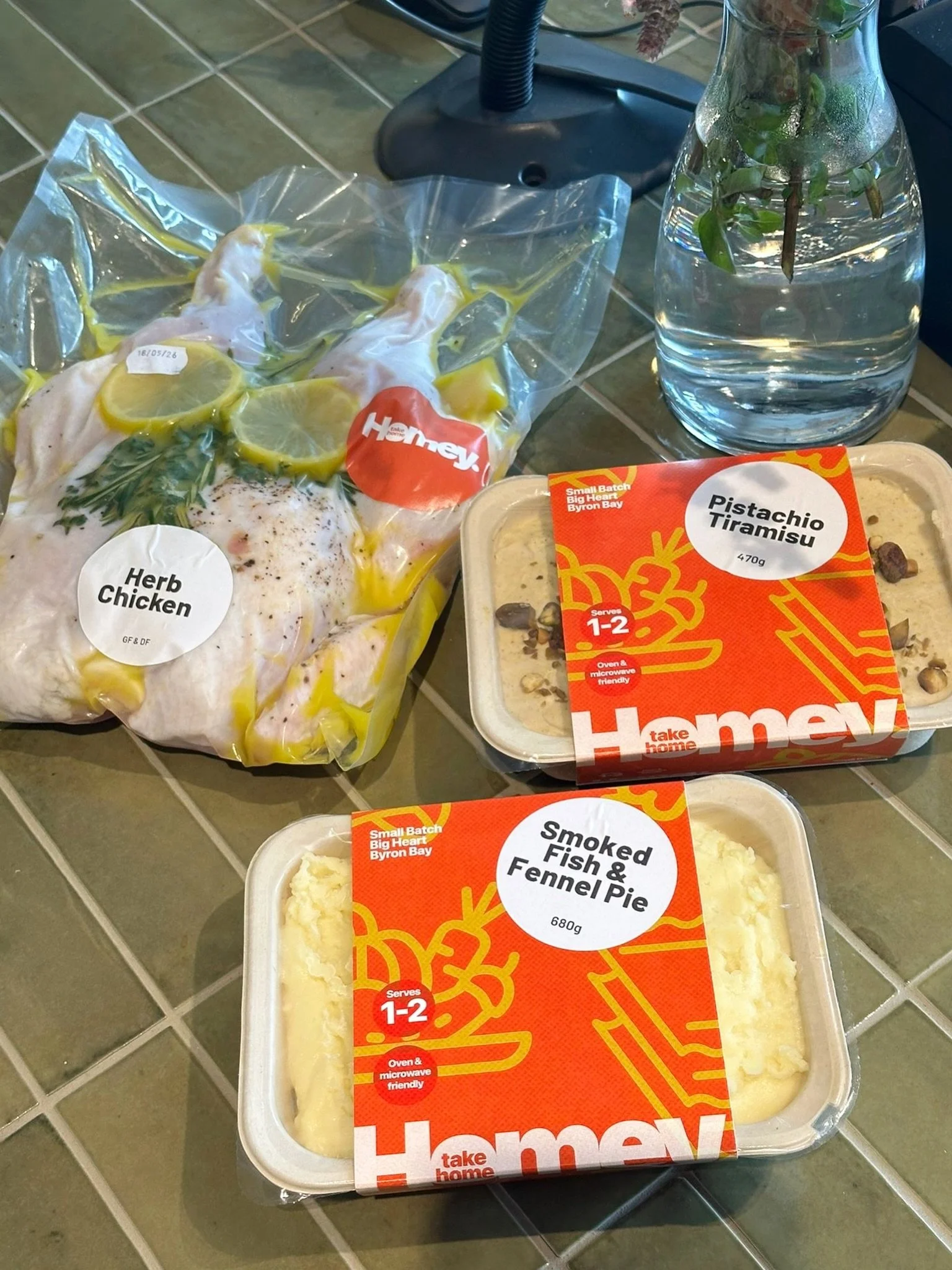 Our team picks for this weekend: Fish Pie, Herb Chicken, and our special Pistachio Tiramisu but be quick, the tiramisu won&rsquo;t be around much longer!

Come by 16 Banksia Drive and stock up. All the good stuff, ready to heat and eat.