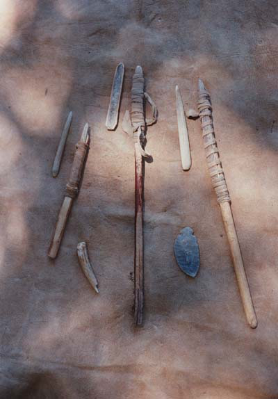 Antler Flakers for flintknapping