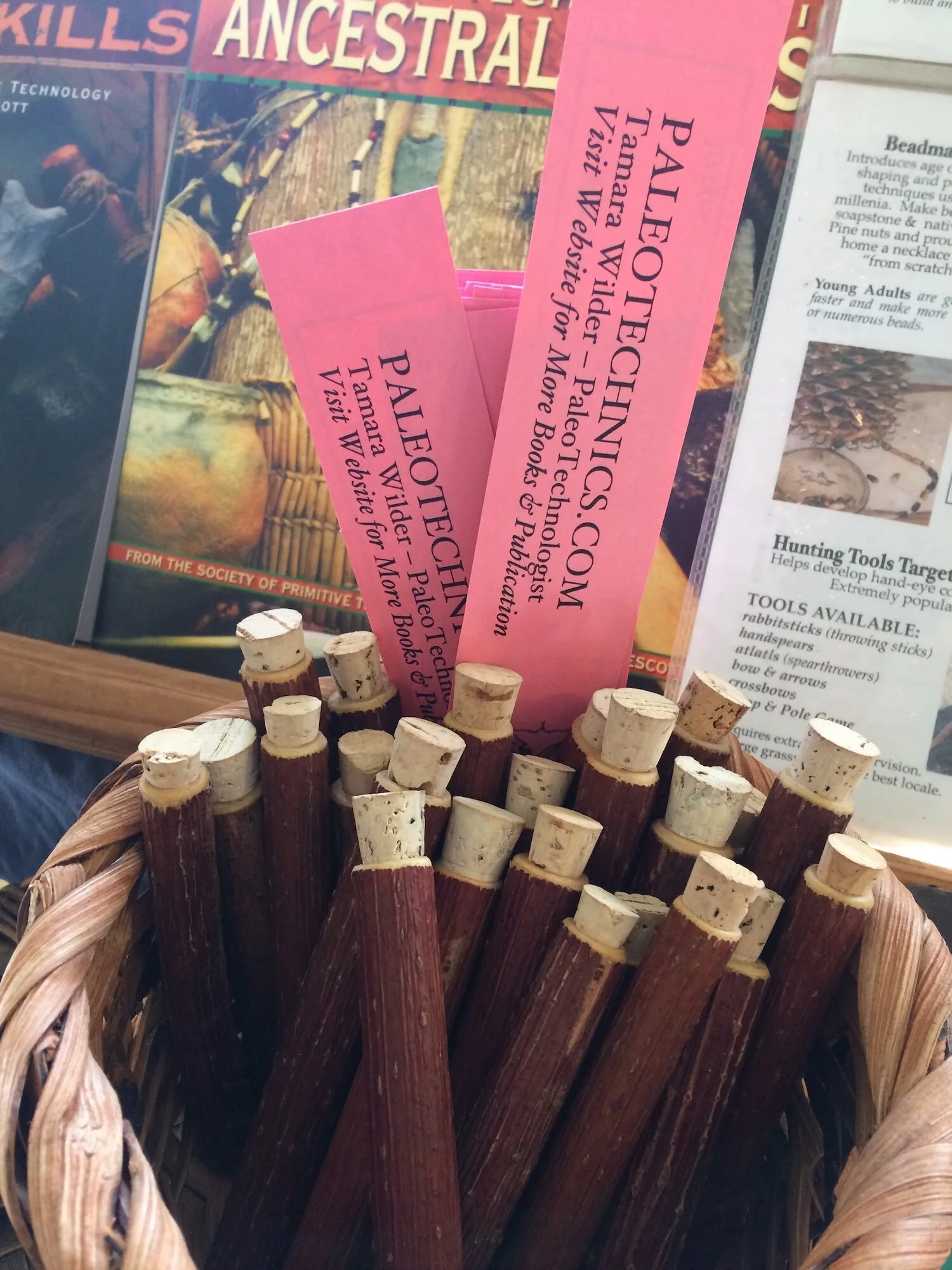 Elderberry Wood Vials