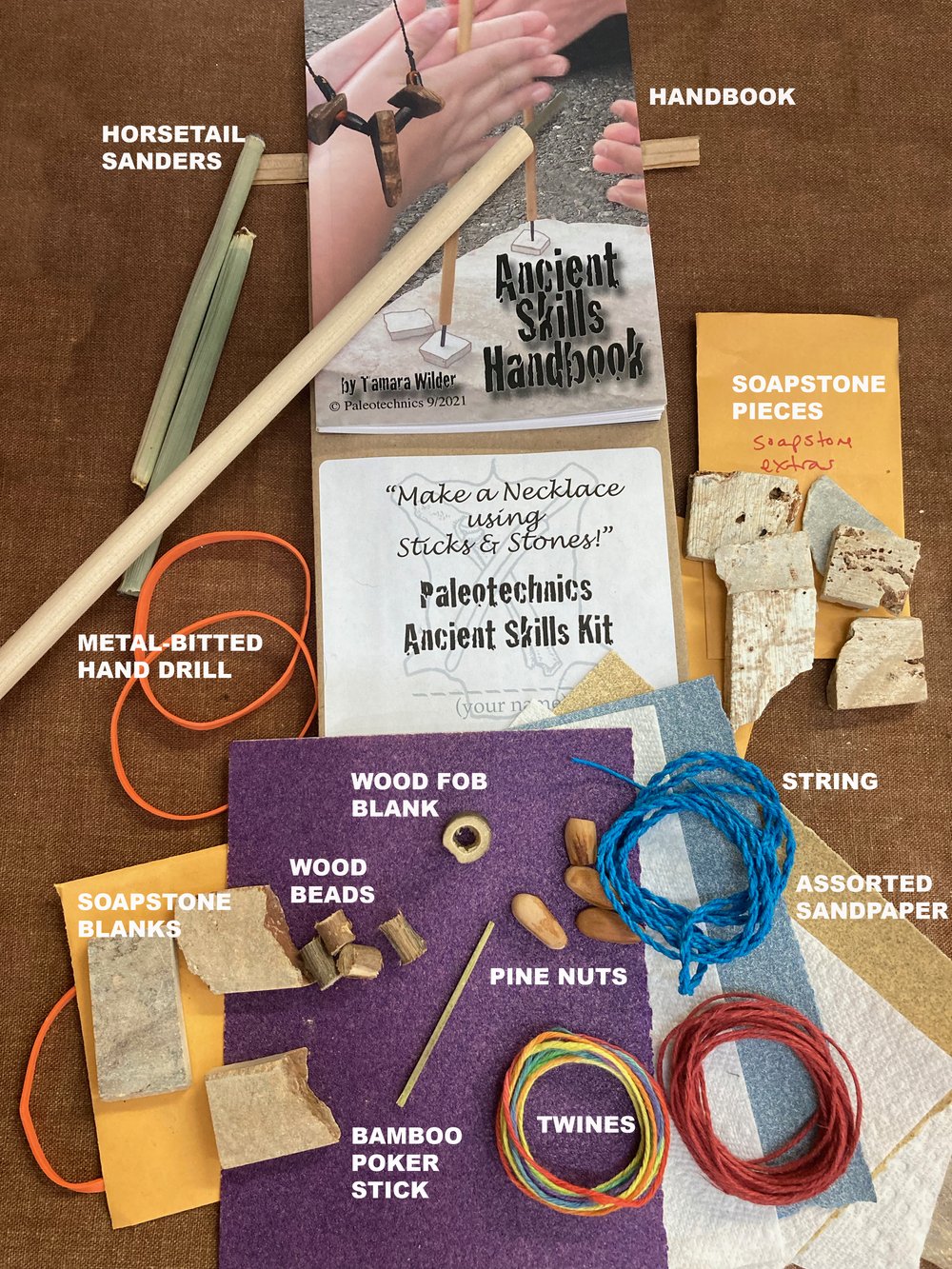 Necklace Making Kit — PALEOTECHNICS