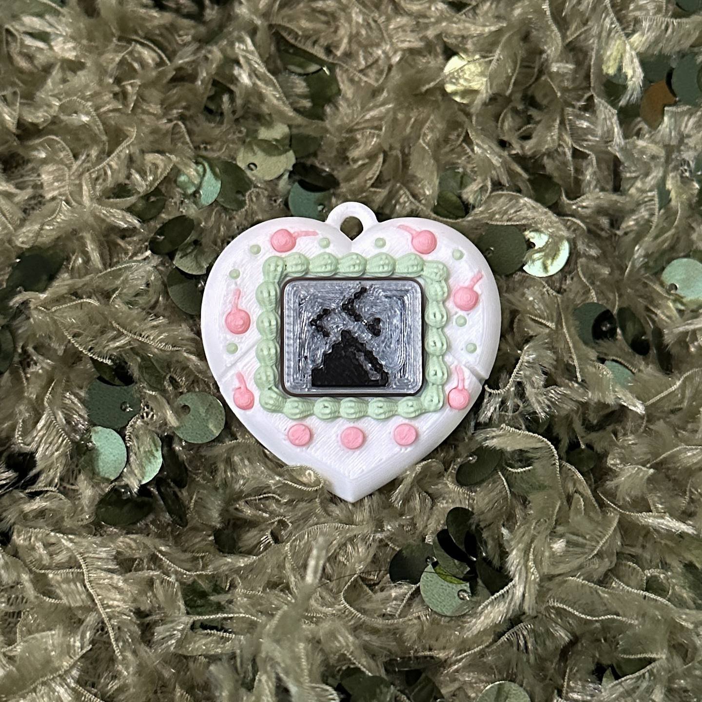 V-heart pets (White)