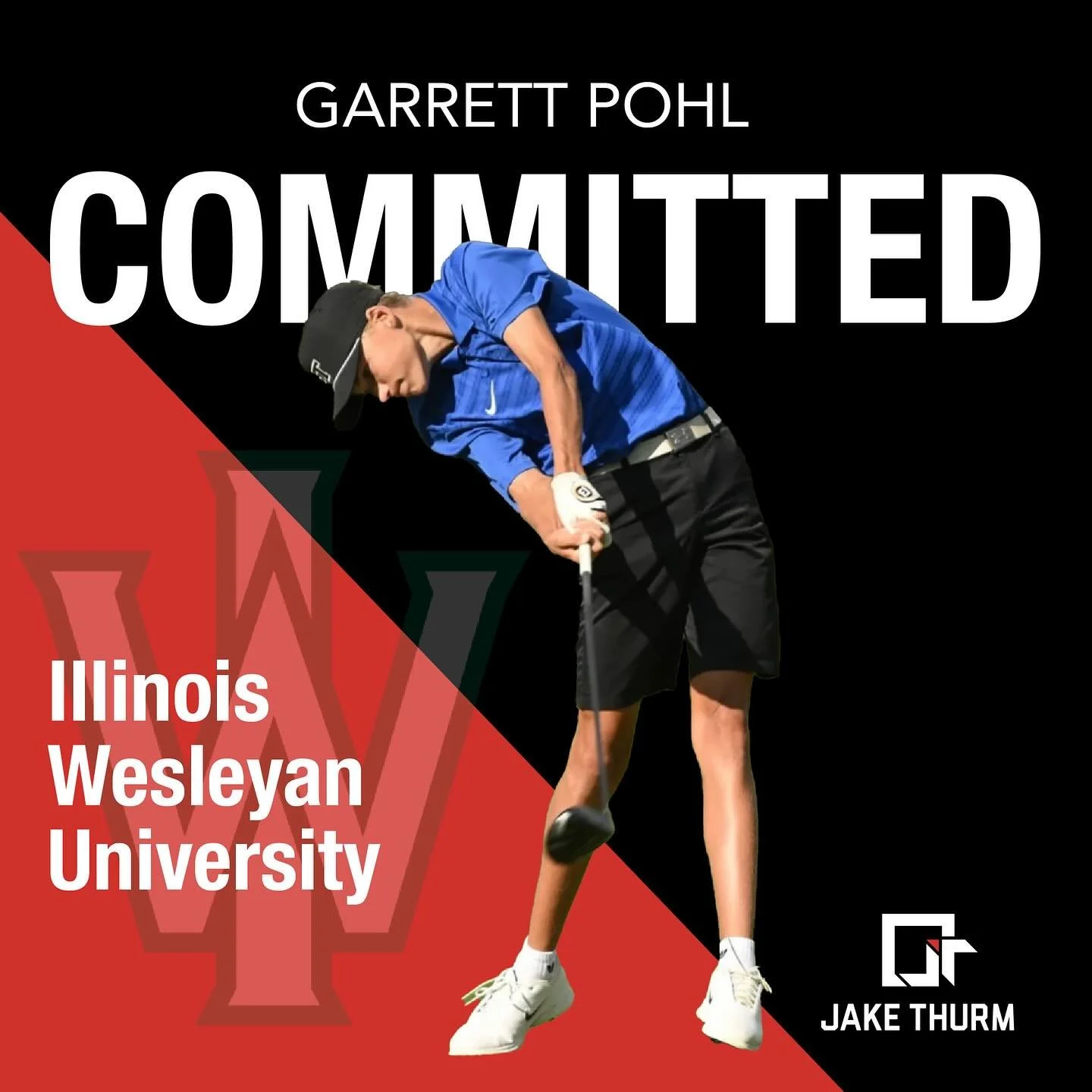 Big congrats to Garrett Pohl 
USA Junior Golf Team standout &rarr; Illinois Wesleyan Golf Commit 

Highlights:
&bull; Top 20 finish at 2025 IHSA 3A State Finals
&bull; All-Conference + Academic All-Conference
&bull; 74.2 avg | Multiple MAJGT Top 10 F