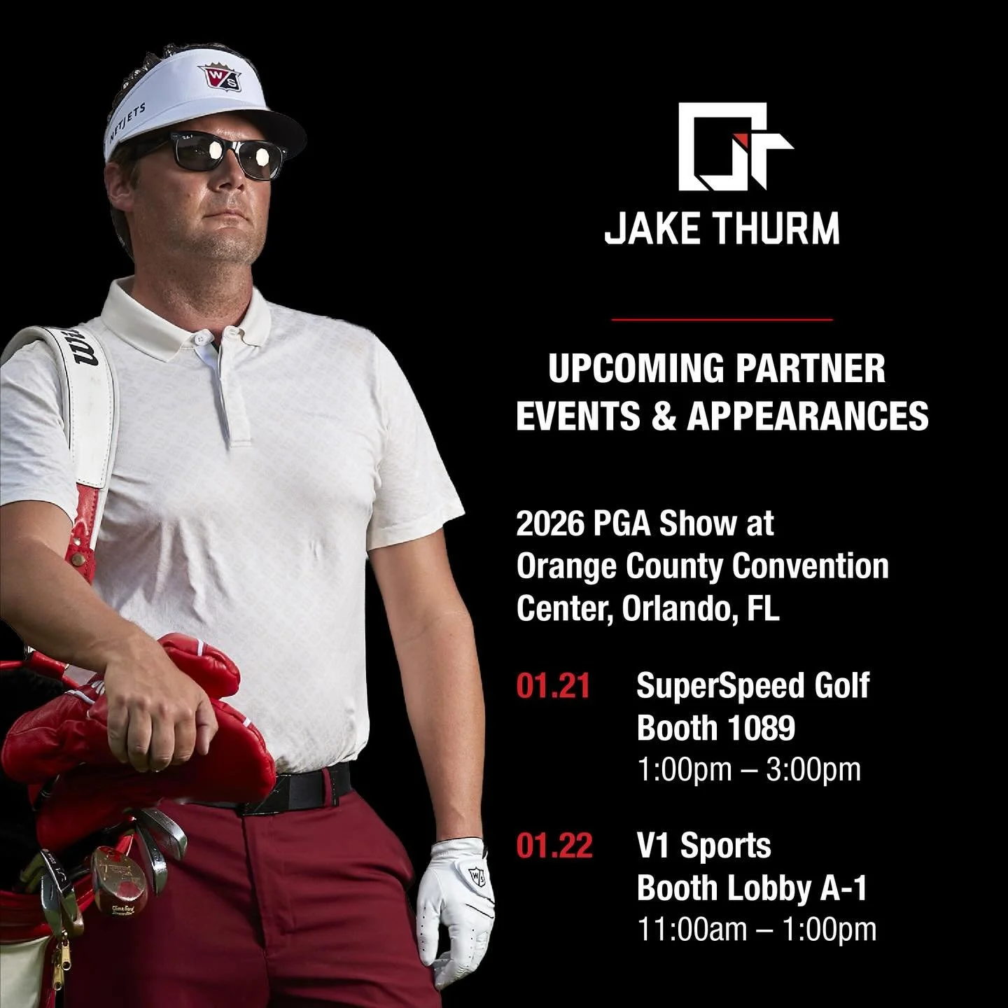 Working alongside the game&rsquo;s leading innovators this week at The 2026 PGA Show in Orlando, FL. 

@pgagolfshows @v1sports @superspeedgolf @v1chip 
@wilsongolf 

#golfcoach #golfinstruction #golfing #pgashow #pgashow2026