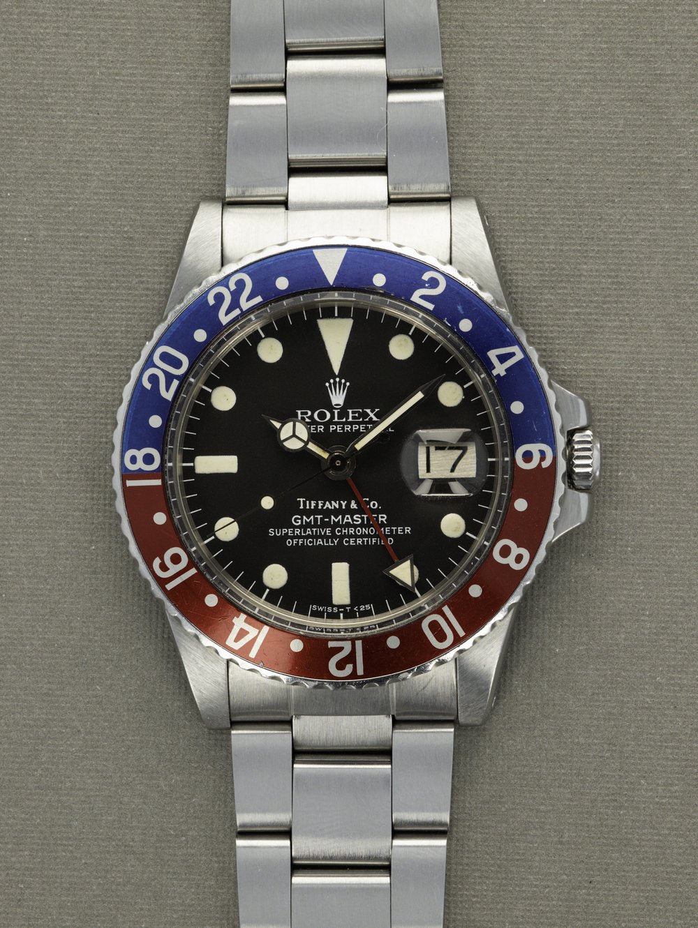 assimilation Overlevelse meditativ Rolex GMT-Master Ref 1675 - Mk4 Dial Retailed by Tiffany & Co.