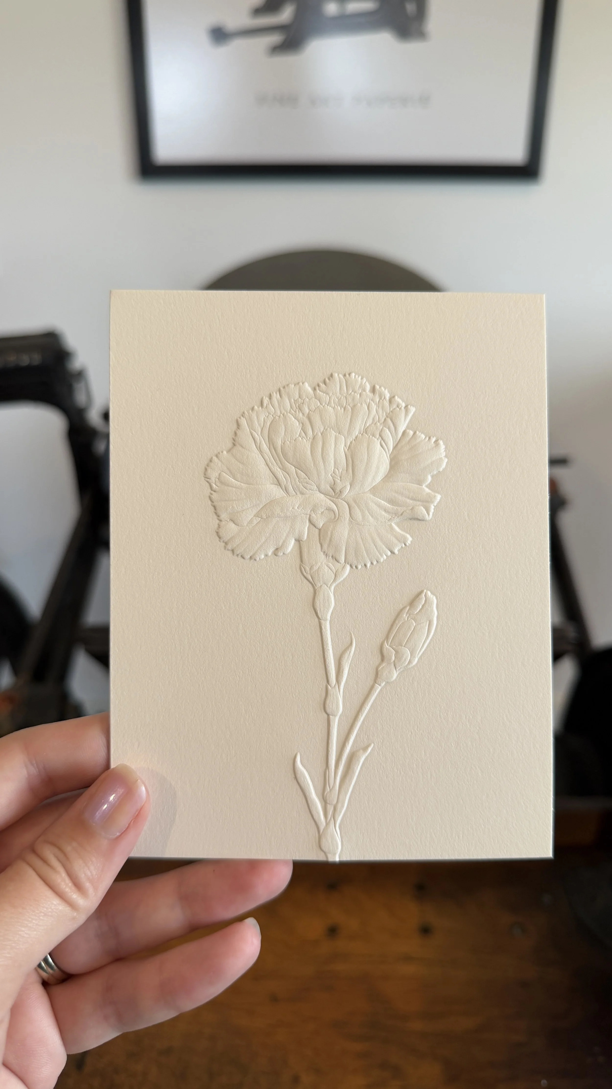 Emilime Designs sculpted emboss