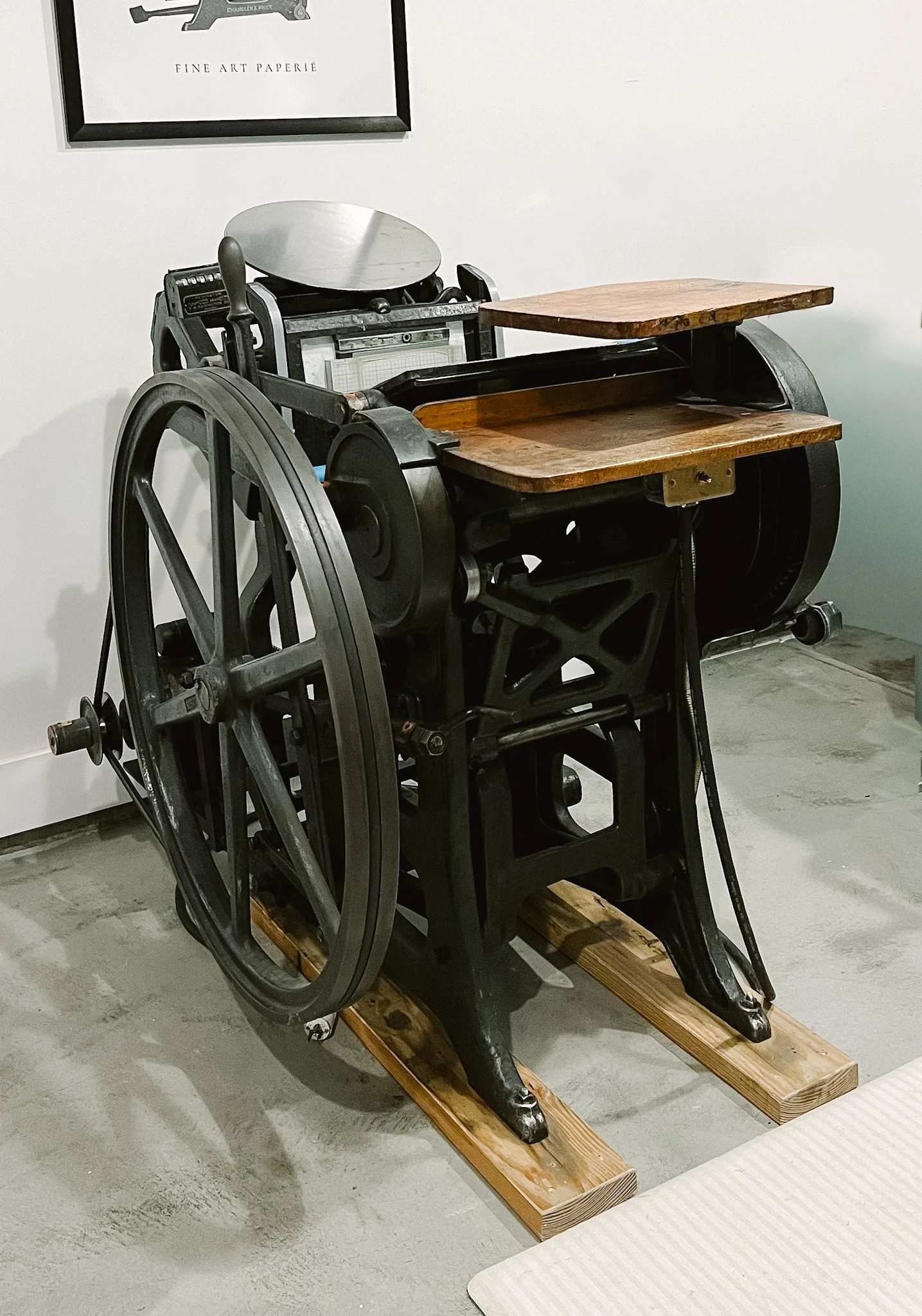 Chandler & Price Platen Printing Press