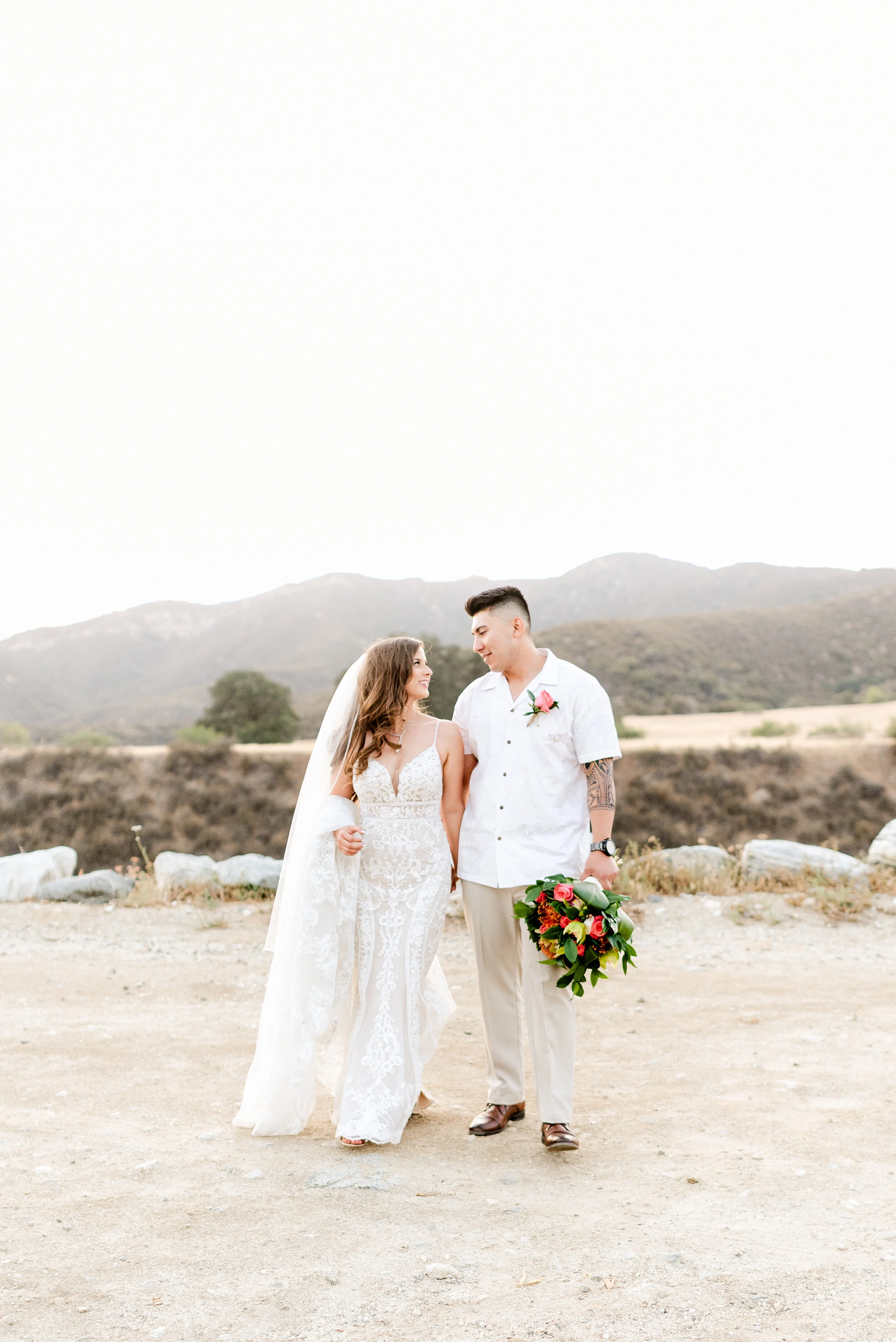 Ravynn and Jordan wedding portrait