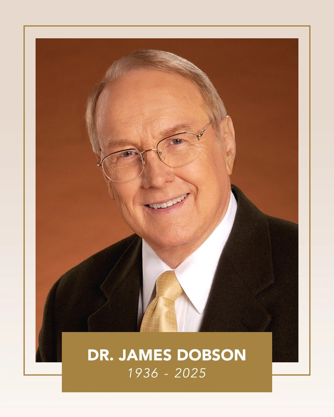 It is with heavy hearts that we share the news that Dr. James Dobson, beloved founder and voice of Family Talk, has gone home to be with the Lord at the age of 89.

For nearly five decades, Dr. Dobson dedicated his life to strengthening marriages, gu