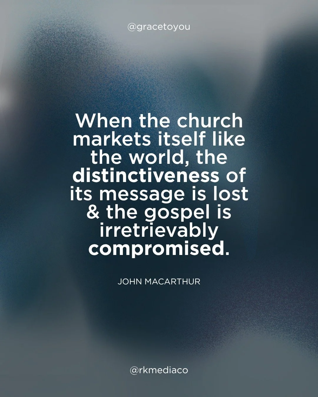 What makes the gospel good news is that it&rsquo;s unlike anything the world can offer. Wisdom from John MacArthur @gracetoyou 🙏