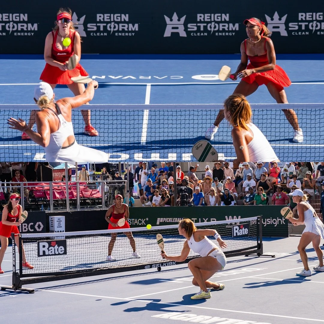 PPA Vintage open the wooden paddle classic @ppatour 📸 
#ppatour #pickleball