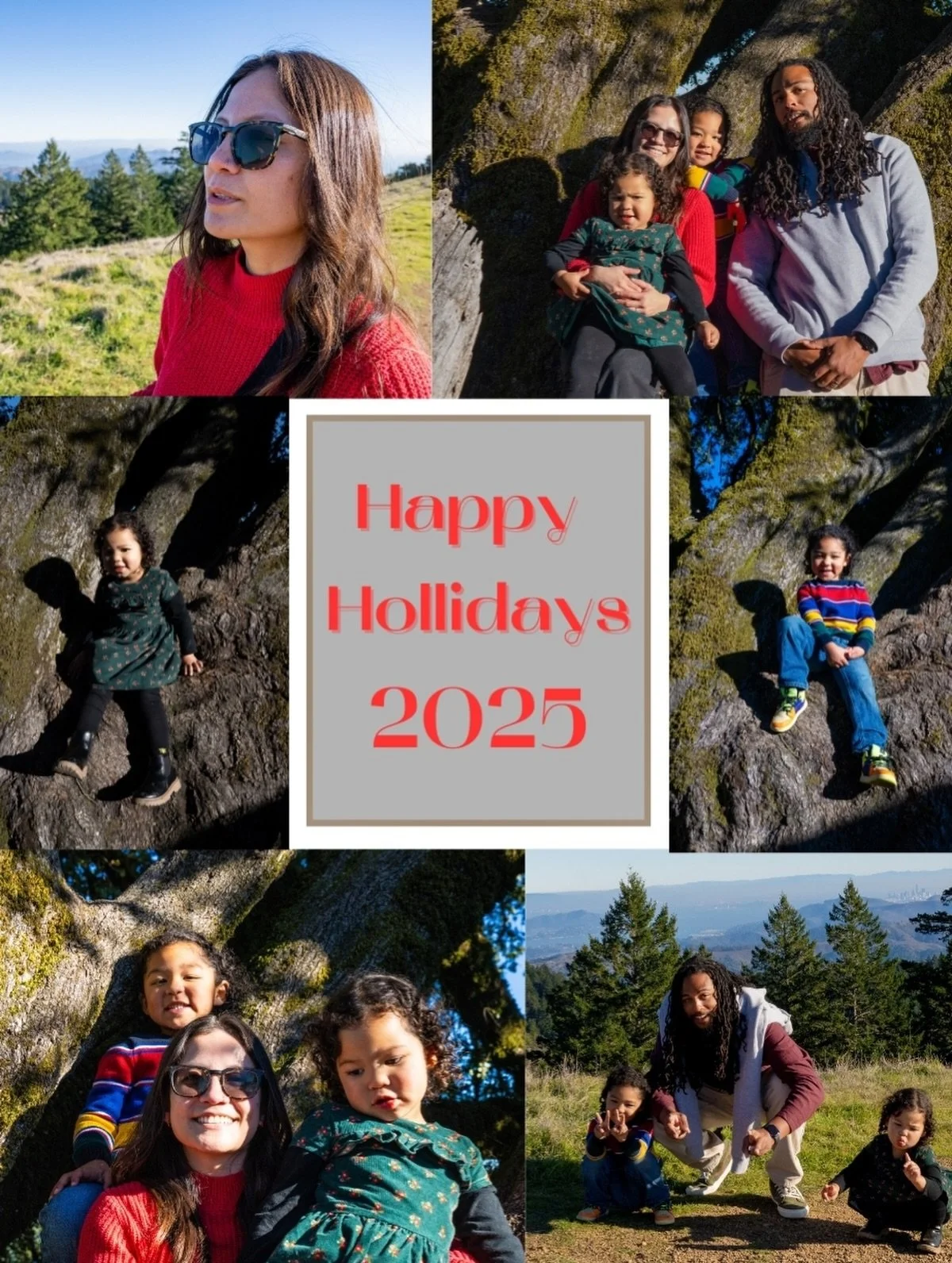 Happy Holidays from our family to you 🫵🏽 🙏🏾 🙌🏾