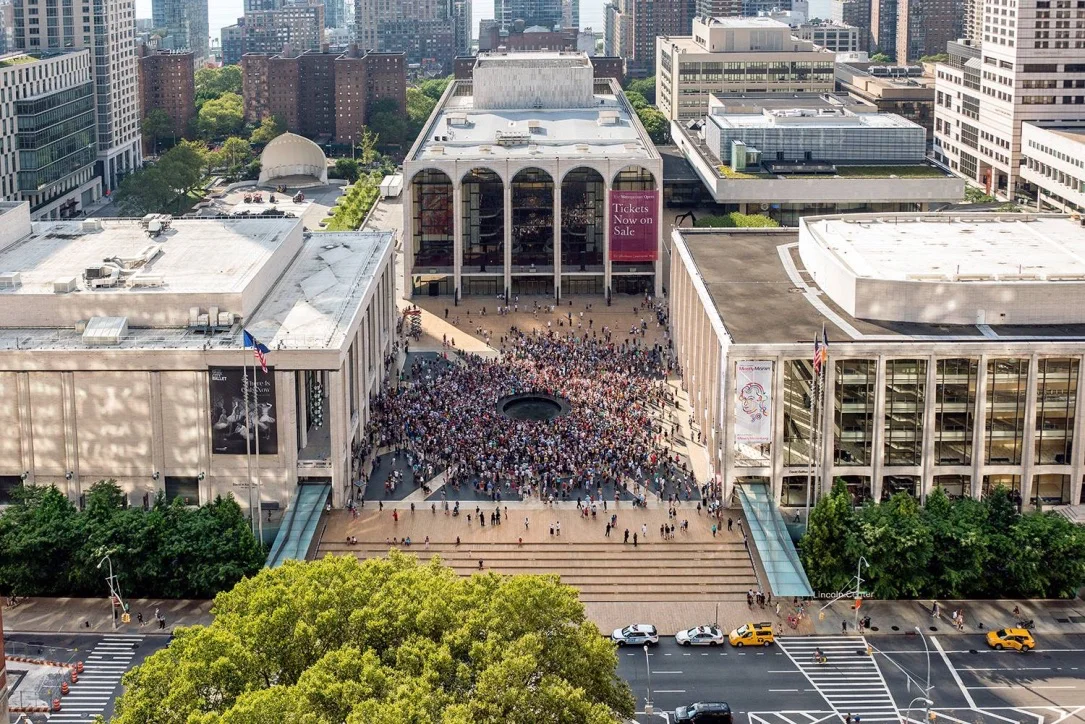 "the public domain" world premiere at Lincoln Center