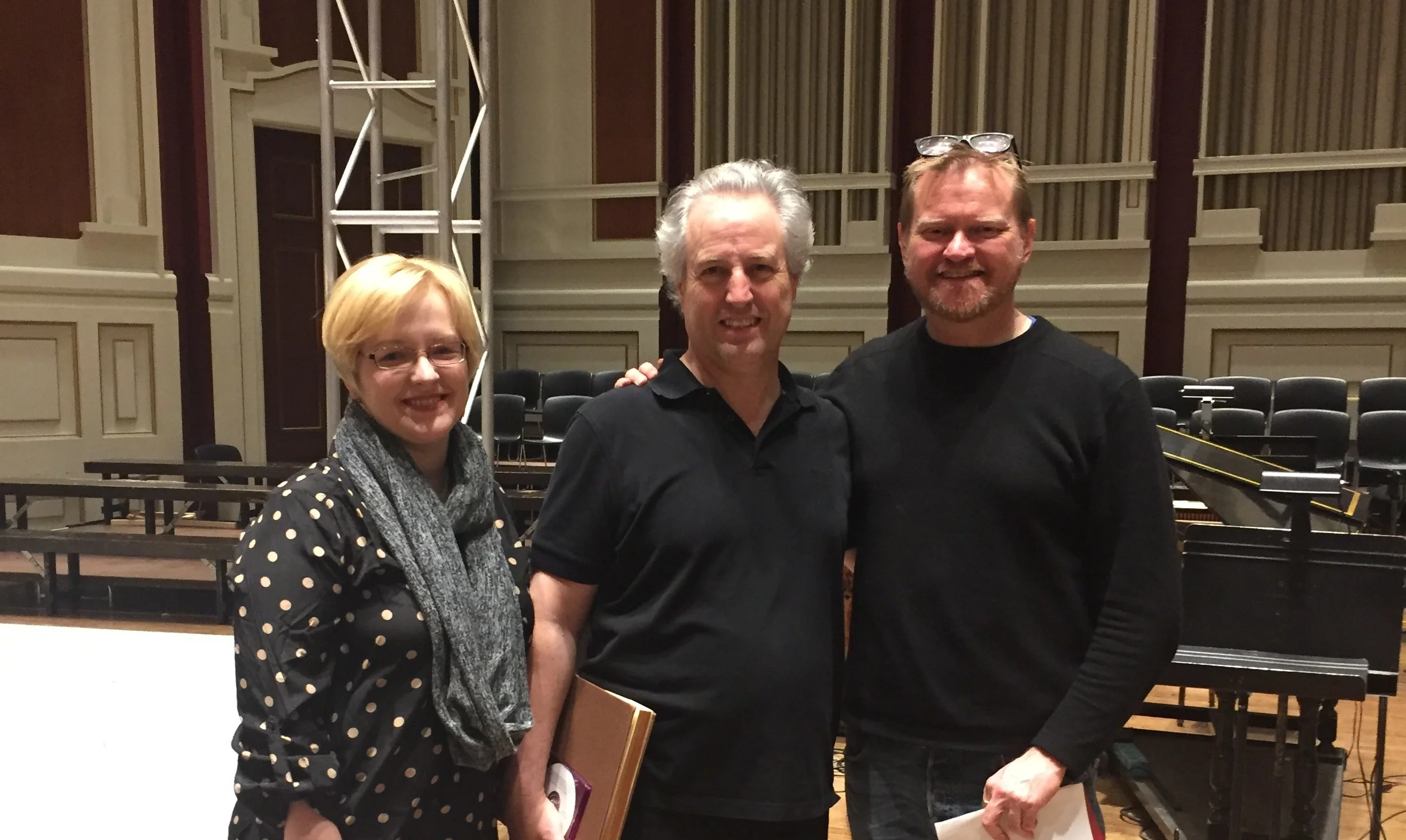 with Maestro Manfred Honeck and director Sam Helfrich
