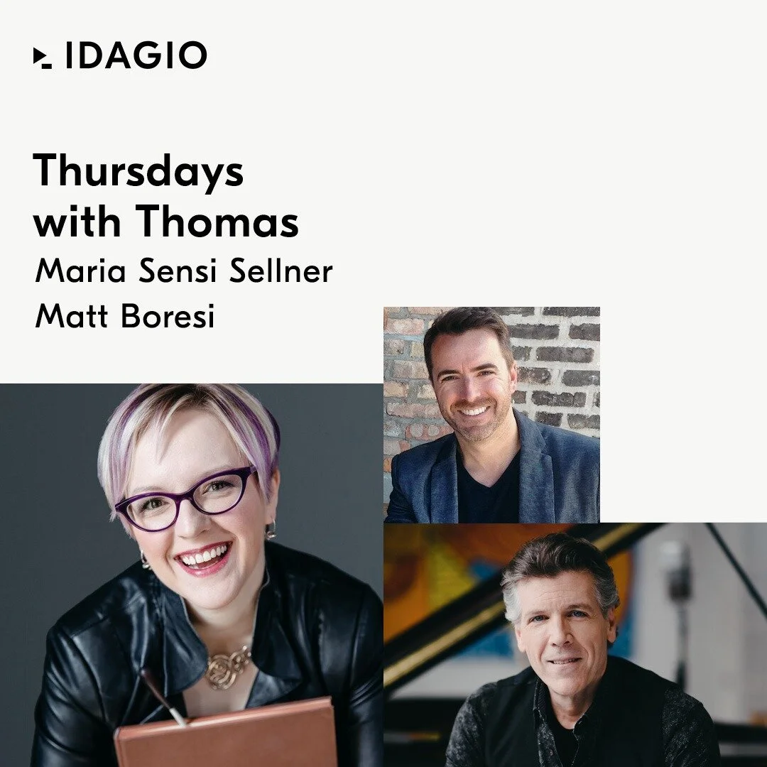 Maria chats with Thomas Hampson about the Decameron Opera Coalition's "Tales from a Safe Distance"