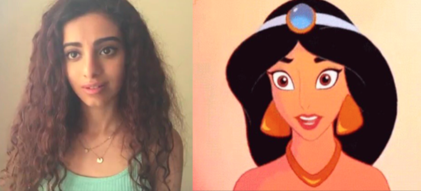 In the Callback's for Disney's Aladdin for the role of Jasmine