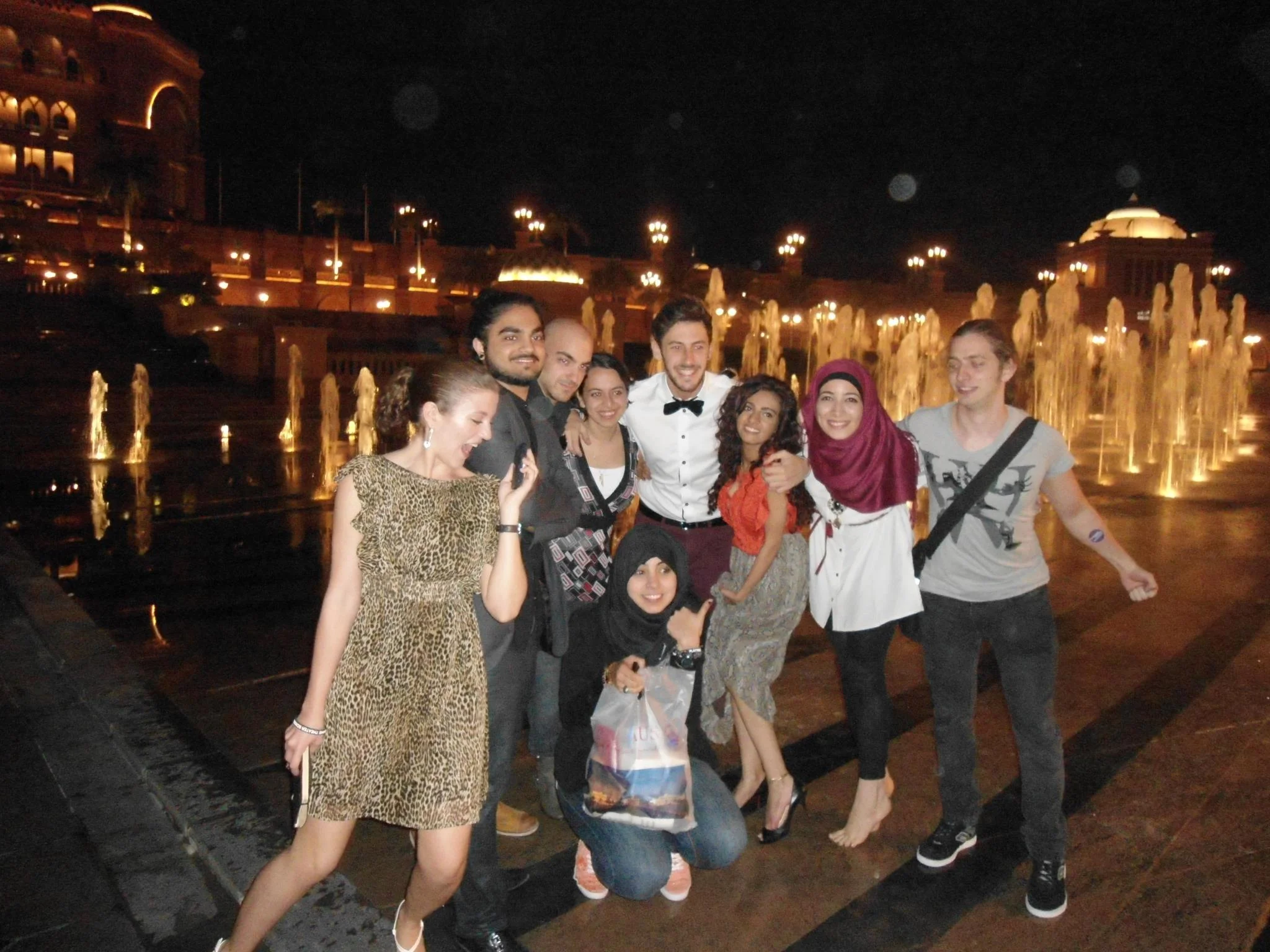 Cast and Crew at prestigious Emirates Palace in Abu Dhabi