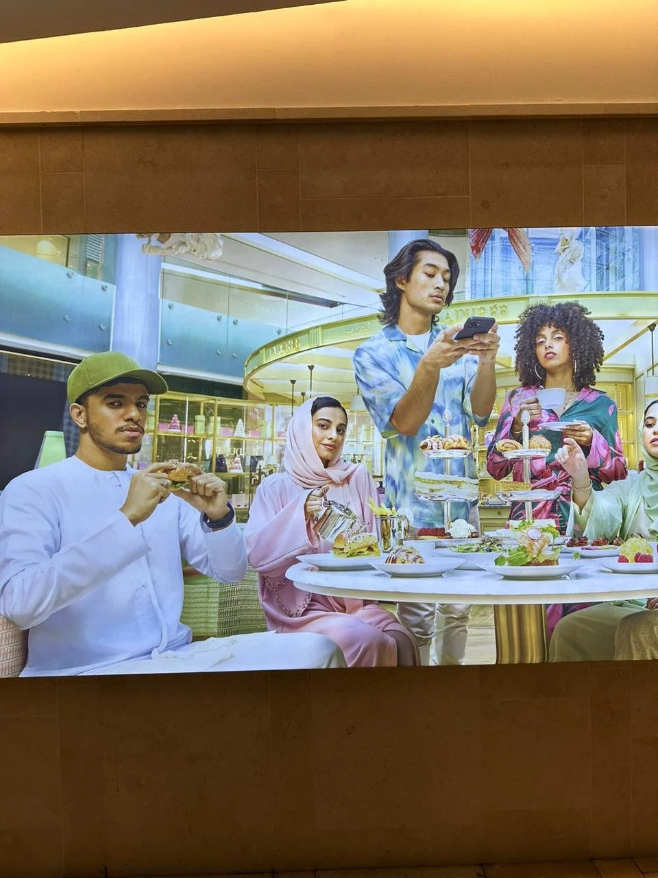  Billboard Picture outside YAS MALL 