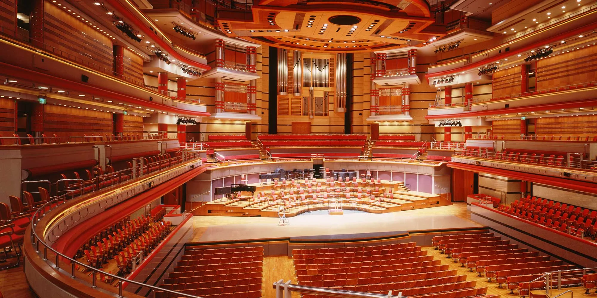 Birmingham Symphony Hall Seating Plan View