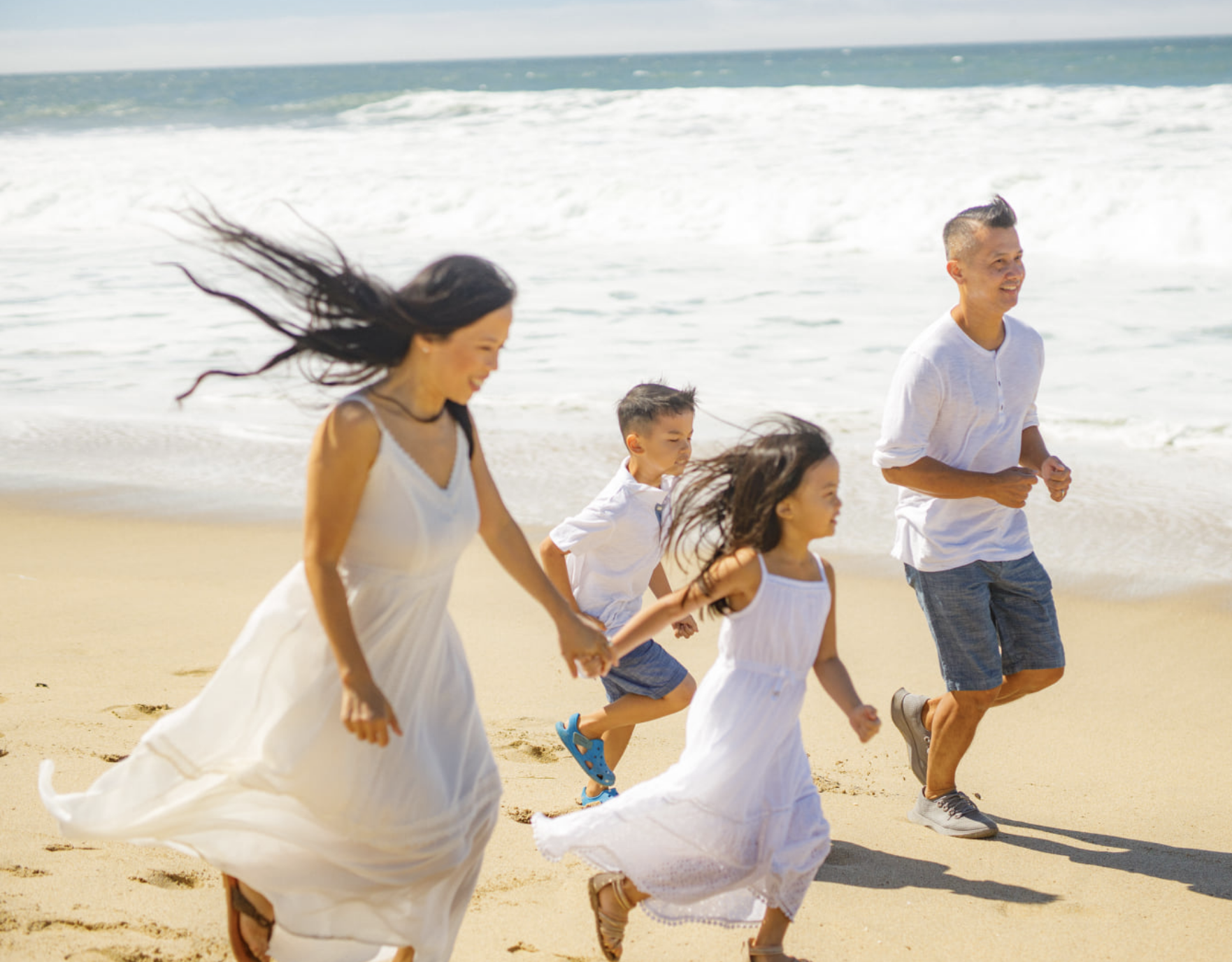 Linh &amp; Bao's Family Session at Half Moon Bay Beach State Park