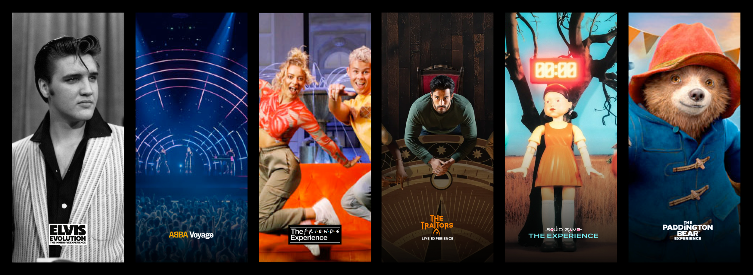 Red Letter Days Immersive Experiences - Elvis, ABBA, Friends, Traitors, Squid Games and Paddington Bear