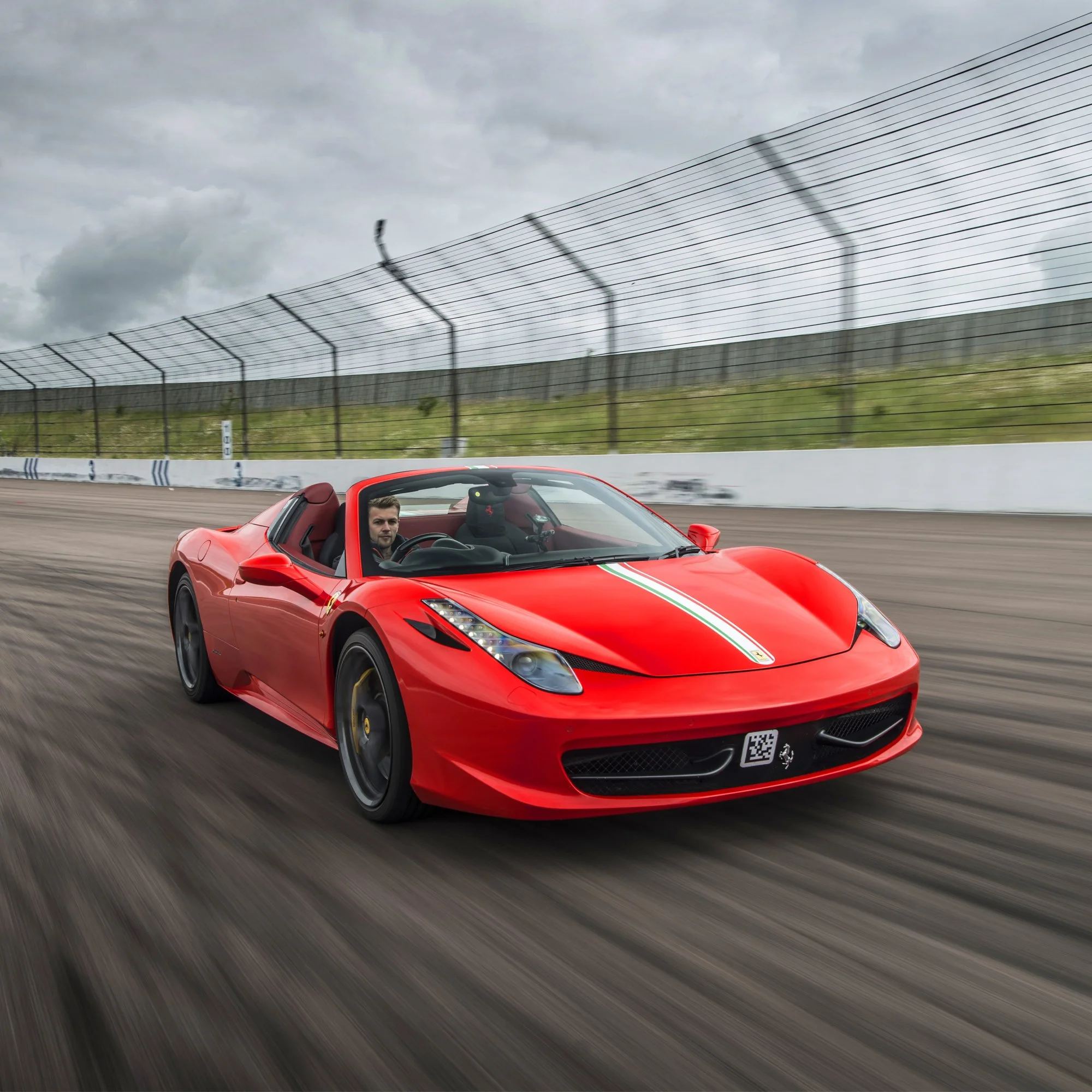 Fast car driving experience
